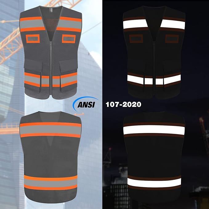 TCCFCCT Mesh Reflective Safety Vest - Image 2