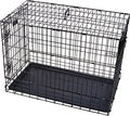 MidWest Homes for Pets Solutions Series Side-by-Side SUV Dog Crate, Double Door Folding Metal Cage Designed to Fit in SUVs & Vans, for Dogs up to 70 Lbs by MidWestHomesForPets