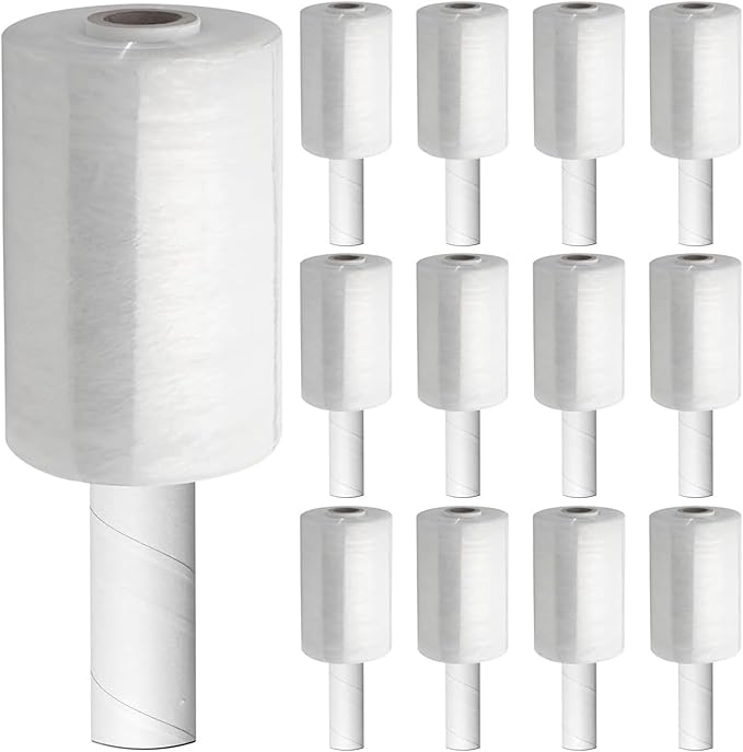 Stretch Wrap Film, 60 Gauge Stretch Wrap Industrial Strength, Plastic Wrap by BOP