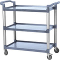 3-Tier Plastic Service Utility Cart by TROPOW