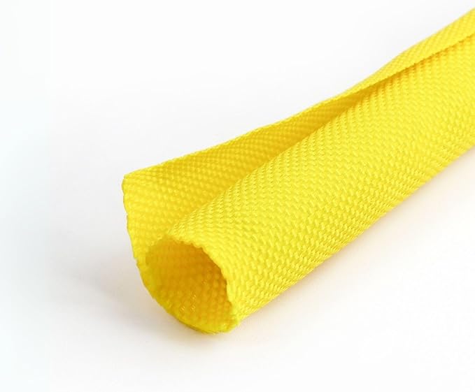 5/8 inch Split Braided Cable Management Sleeve by HOLED