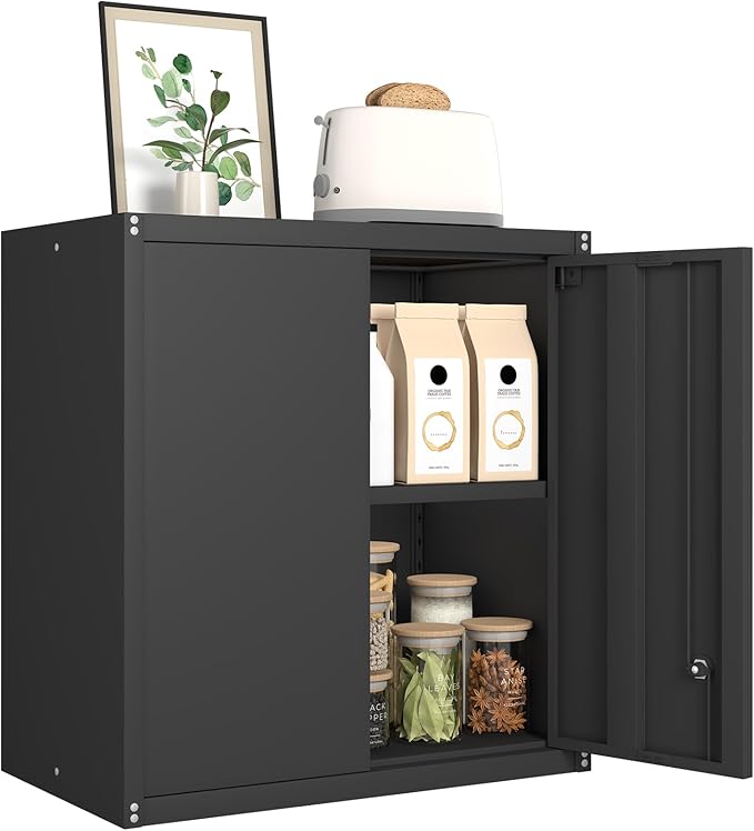 GREATMEET Metal Garage Storage Cabinet by GREATMEET