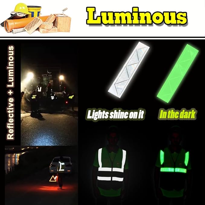 YOWESHOP High Visibility Safety Vest Custom Your Logo Protective Workwear 5 - Image 2