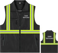 YOWESHOP Lightweight Zip-Up Safety Vest by YOWESHOP