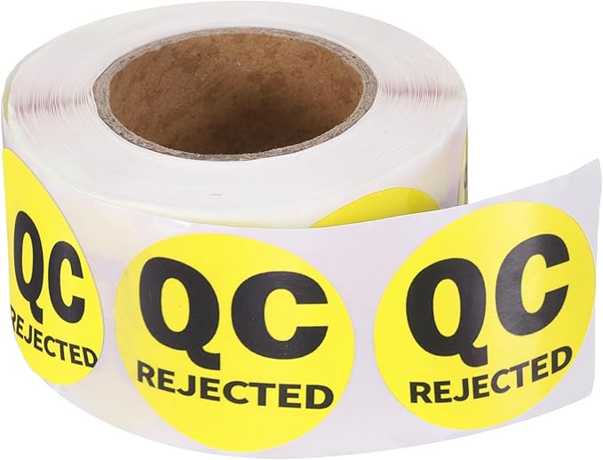 PATIKIL 360 Pcs 1 Roll QC Hold Labels, 1.5 Inch Circle Inventory Control by PATIKIL