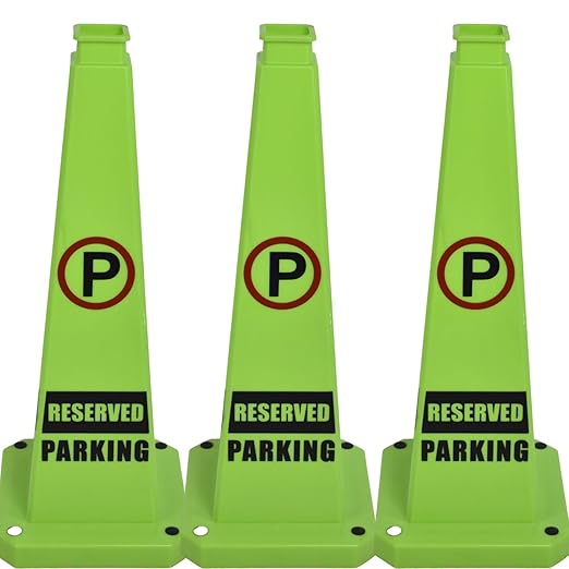 BESEA Reserved Parking Cone 3 Pack by BeSea