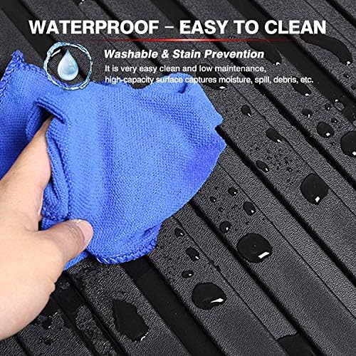 KUST Custom Fit Trunk Mat for 2020-2025 2026 Toyota GR Supra Accessories Cargo Liner All Weather Trunk Floor Mat Black TPE - Image 7