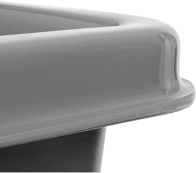 Global Industrial 6 Bushel Plastic Bulk Box Truck, Direct Mount Base, 500 lbs. - Image 5