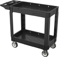 550LBS Utility Cart, 2-Tier 40x17 Inch Utility Cart by Unknown