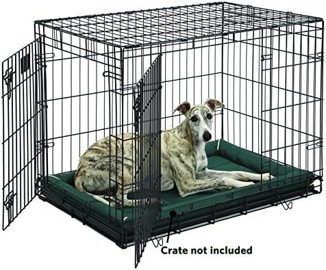 MidWest Homes for Pets Maxx Dog Bed for Metal Crates,36 Inch Green - Image 3