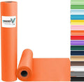 Vanhench Orange Wrapping Paper Roll 17.5"×963", Bouquet Flower Poster Bulletin by Vanhench