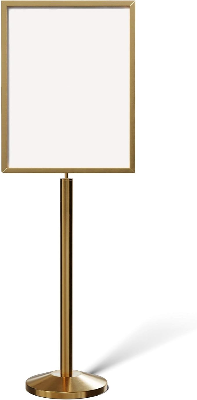 Crowd Control Warehouse Pedestal Standing Floor Sign Frame by Crowd+Control+Warehouse