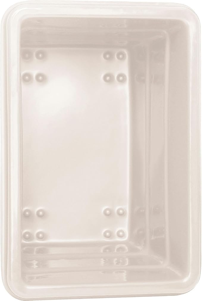 Global Industrial 6 Bushel Plastic Bulk Box Truck, Direct Mount Base, 500 lbs. - Image 4