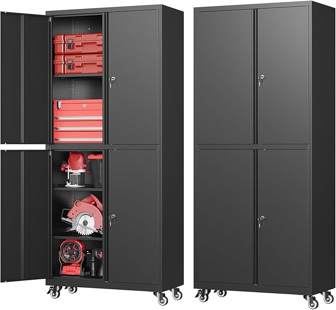 4 Door Garage Storage Cabinets by AFAIF