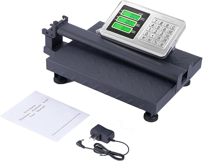 TUFFIOM 220lb Weight Electronic Platform Scale, Digital Floor Heavy Duty - Image 8