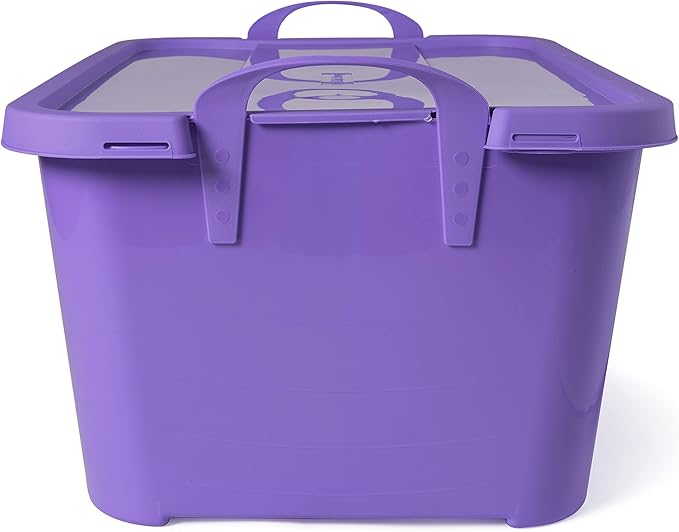 Life Story 6 Pack Light Duty Stackable Storage Bin, 55 Quart Home Organizer - Image 8