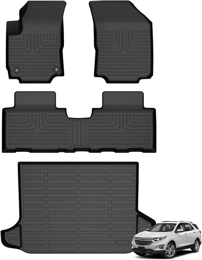 Hutisya-Floor Mats & Cargo Liner Set Fit by Hutisya