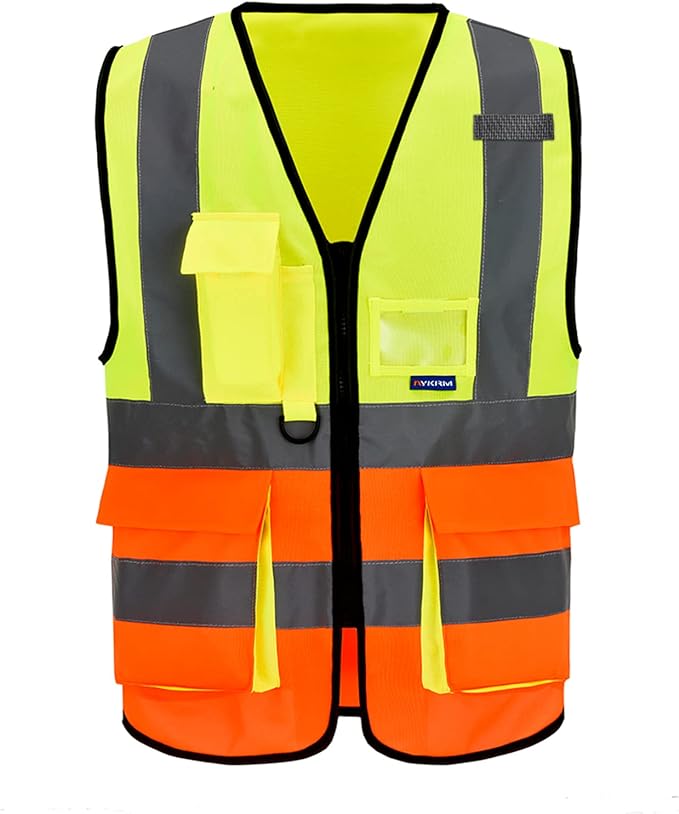 Small High Visibility Safety Vest by A-SAFETY