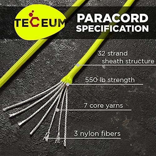 Paracord Rope 550 lb 4mm – Parachute Cord – Utility Camping Rope - Image 2
