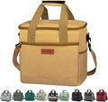 Iknoe Large Cooler Bag Collapsible 24 Can Insulated Bags Leakproof Lunch Cooler by Iknoe