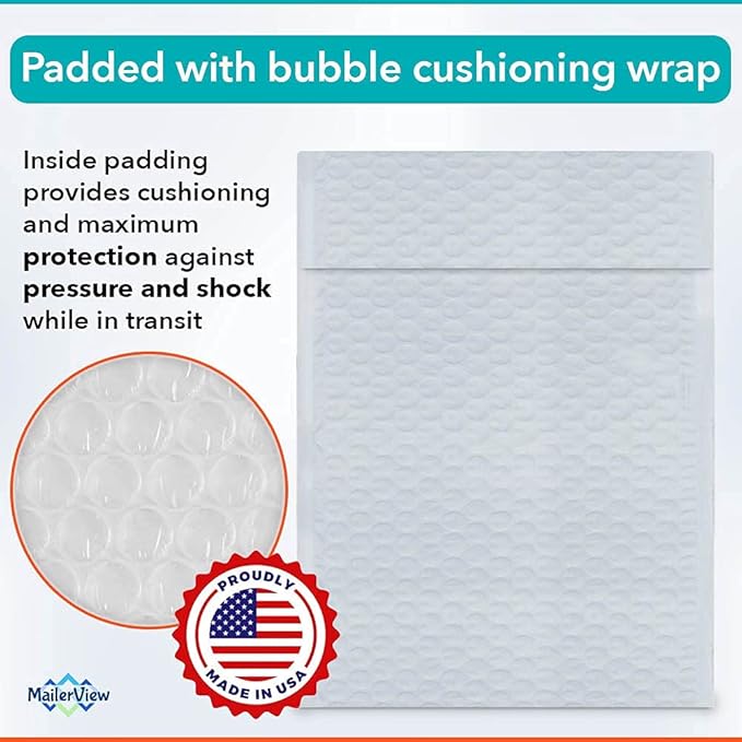Poly Bubble Mailers 14.25 x 20 Inches Extra Large Shipping Padded Envelopes - Image 5