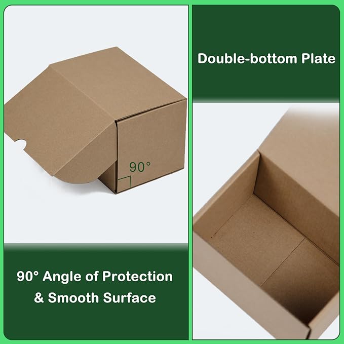 6x4x4 Inches Shipping Boxes Set of 25 - Image 3