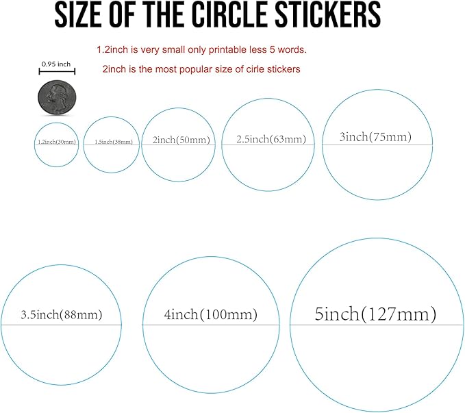 Custom Stickers for Business Logo Personalized Label Stickers Customized 100 - Image 4