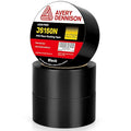 Avery Dennison Floor Marking Tape, 2 Inch x 108 Ft Black Caution Tape, 3 Rolls by AVERYDENNISON