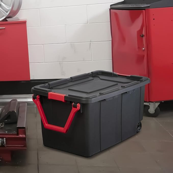 Storage Bins 40 Gallon Heavy-Duty Plastic Storage Bins, Container Totes - Image 3
