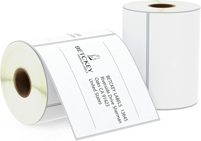 BETCKEY - 4" x 4" Shipping & Large Square Labels Compatible by BETCKEY