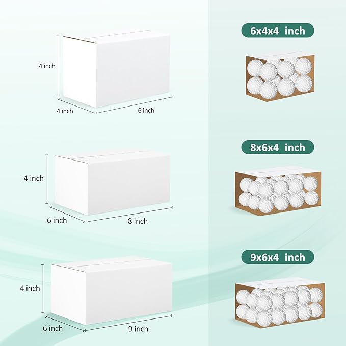 Eupako 30 Pack Small Shipping Boxes Assorted Sizes, Cardboard Boxes - Image 2