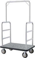 Hotel Luggage Cart, 1300LBS Load Capacity Bellman's Cart by Unknown