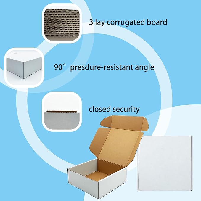 8x8x3 inch Shipping Boxes - Image 3