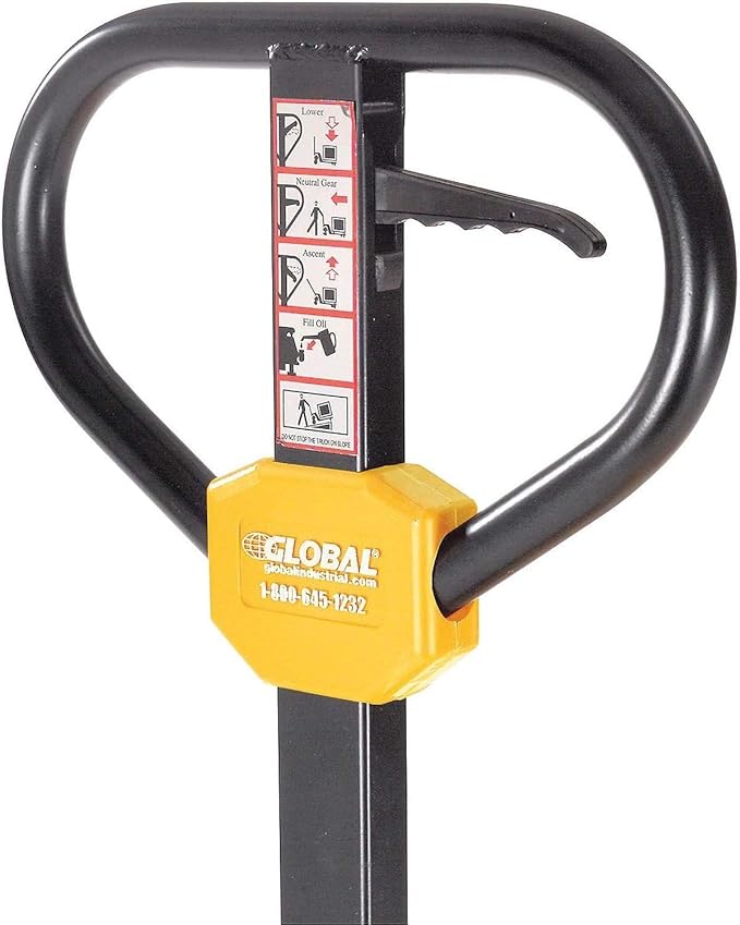 Global Industrial Industrial Duty Narrow Pallet Jack - Image 6