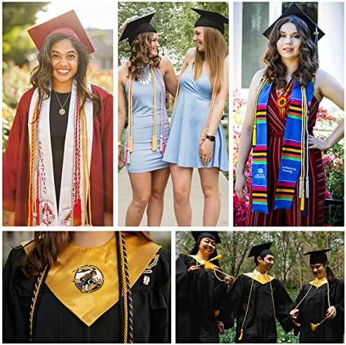 Graduation Honor Cords, 68" Long (Maroon) - Image 6