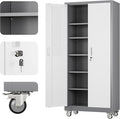 Metal Garage Storage Cabinet by REEMOON