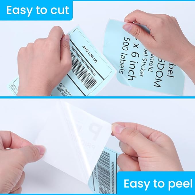 Label KINGDOM Thermal Label Printer Paper, Phomemo Direct Thermal Printer - Image 5