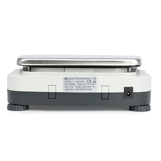 U.S. Solid Precision Lab Scale 5000g x 0.01g Analytical Balance RS232 Interface - Image 4