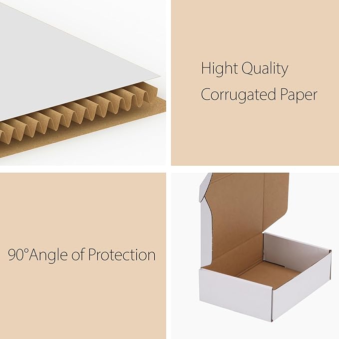 RLAVBL 9x6.5x2 Inches Shipping Boxes Set of 30, Mailer Boxes - Image 3