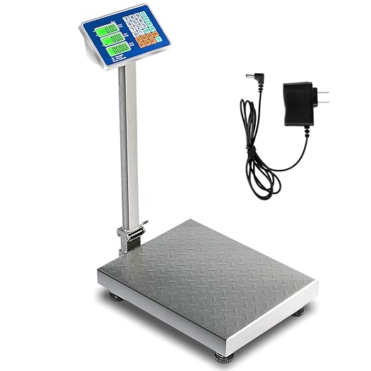 Giantex 660lbs Weight Computing Digital Scale Floor Platform Scale - Image 9
