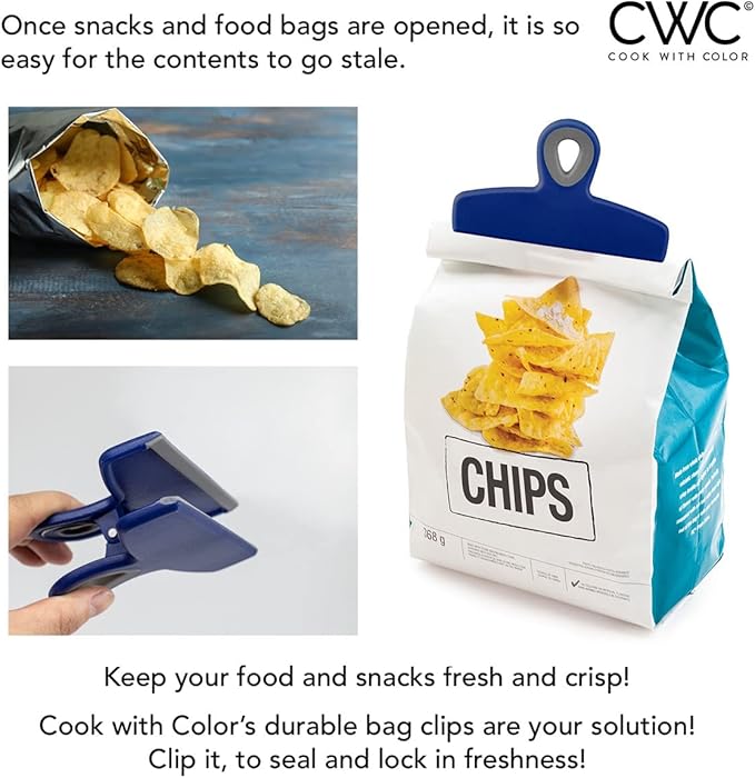 COOK WITH COLOR Bag Clips - Image 4