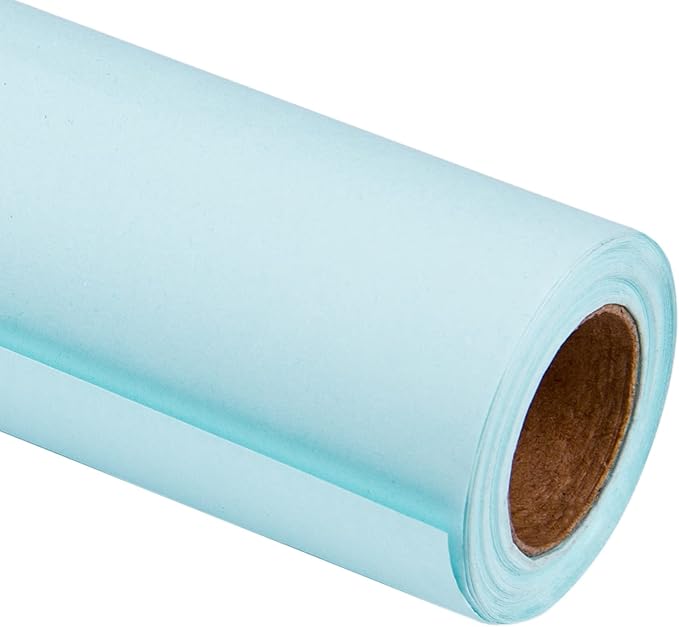 RUSPEPA Light Blue Kraft Paper Roll by RUSPEPA