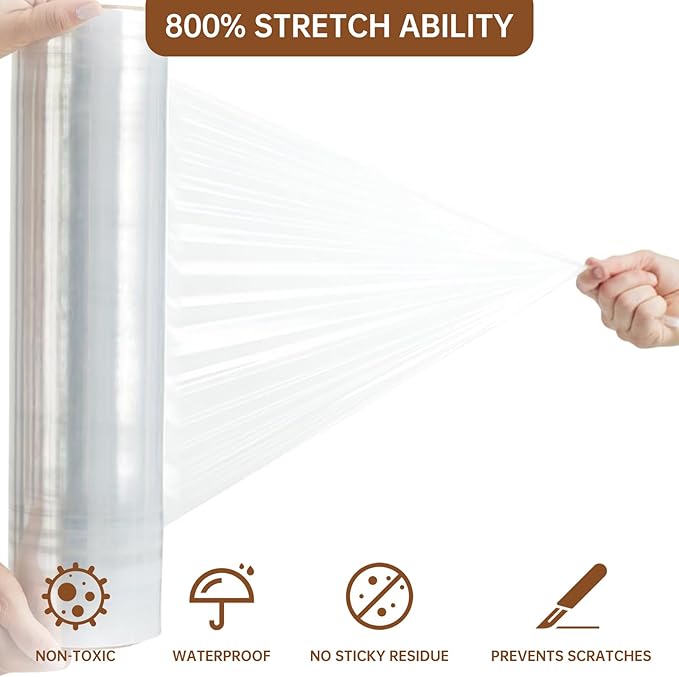Stretch Wrap Roll, Plastic Wrap - Image 3