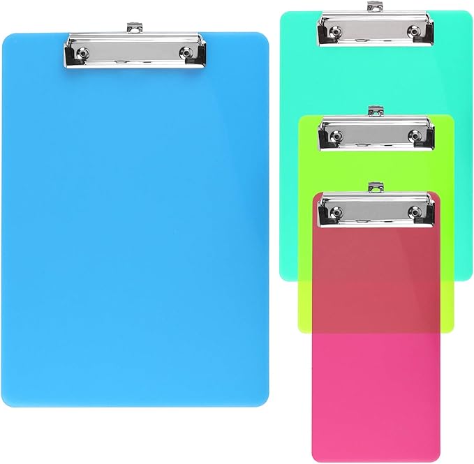Meetory 15 Pack Clipboard Clips 3.94" Mountable Stainless Metal Clipboards - Image 7