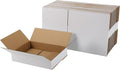 CRUGLA 9x6.5x1.75 White Shipping Boxes Set of 40 by CRUGLA