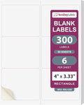 NextDayLabels – 4" x 3-1/3" Rectangular Sticker Labels by NextDayLabels