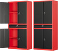Metal Garage Storage Cabinet by LISSIMO