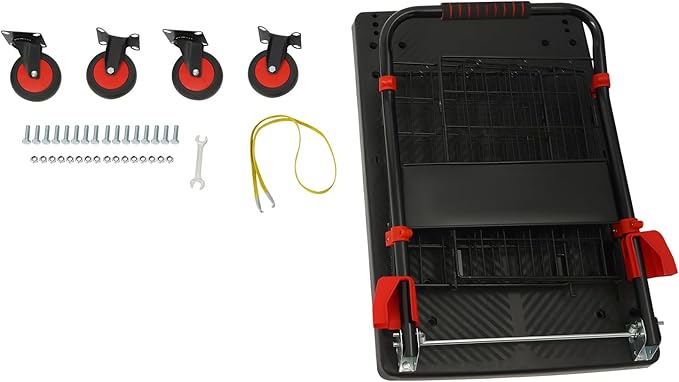 Heavy Duty Foldable Hand Truck, 660 LBS Capacity Heavy Duty Folding Cart - Image 7