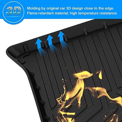 Edge Cargo Liner - Trunk Mat for 2007-2014 Ford Edge/2007-2015 Lincoln MKX, All Weather Cargo Mat for Edge Accessories, Anti-Slip Waterproof, Heavy Duty Car Mats, Car Accessories - Image 3