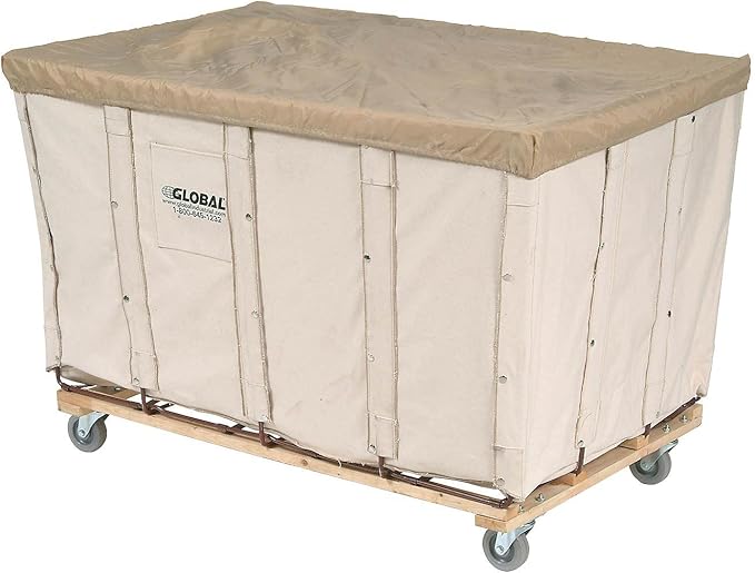Global Industrial Canvas Basket Bulk Truck, 16 Bushel by GlobalIndustrial